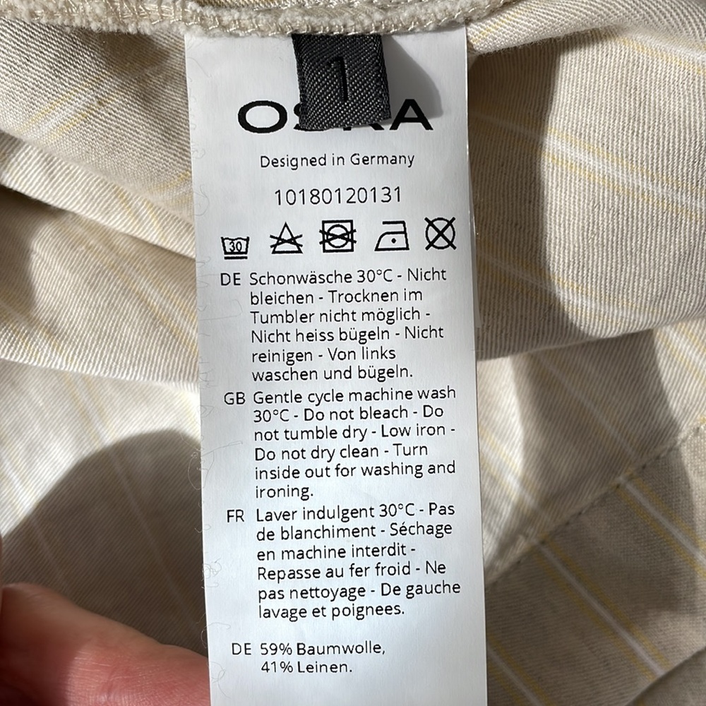 OSKA Linen button down jacket - Picture 9 of 10